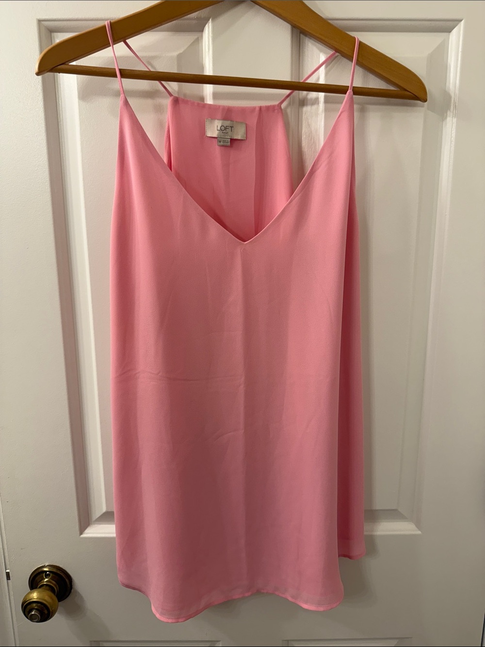 LOFT Light Pink Camisole Tank Top